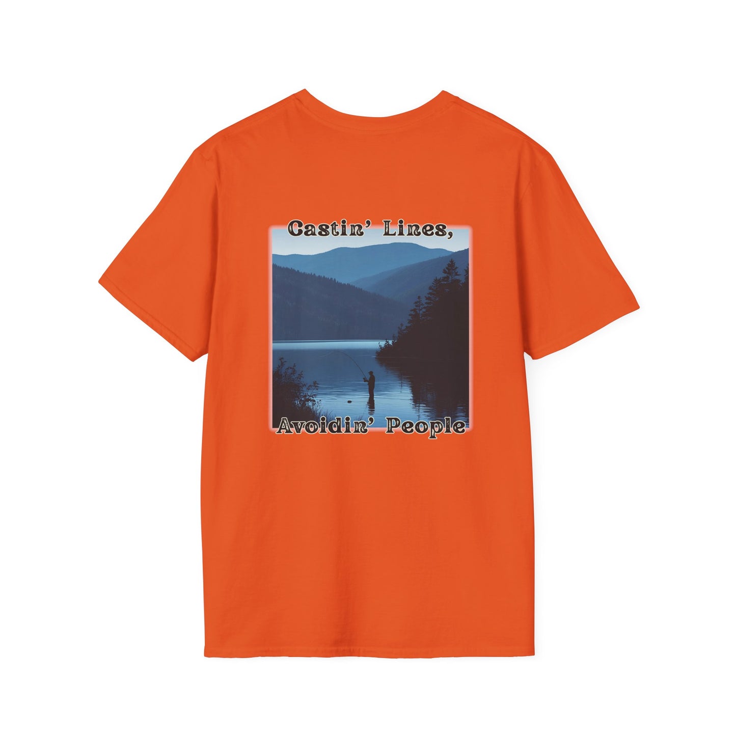 Castin’ Lines, Avoidin’ People | Mountain Fishing Tee