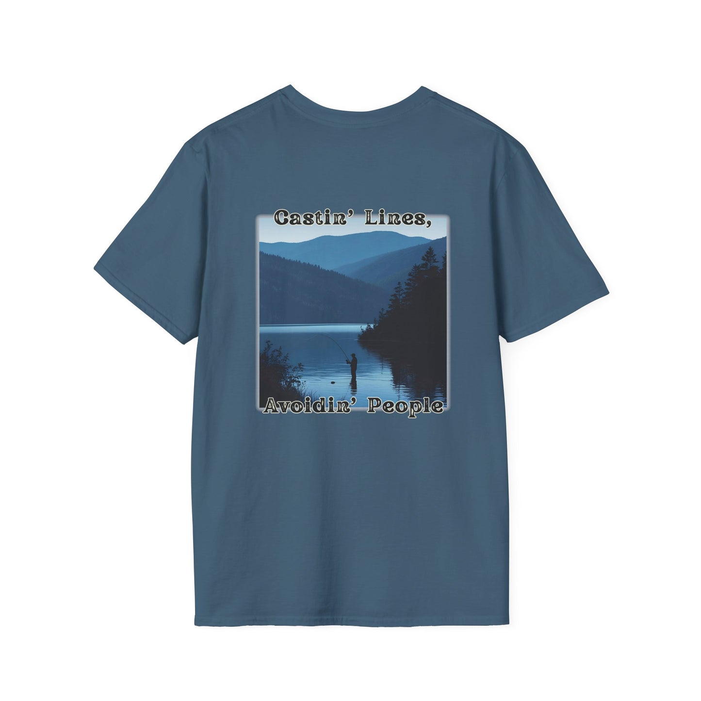 Castin’ Lines, Avoidin’ People | Mountain Fishing Tee