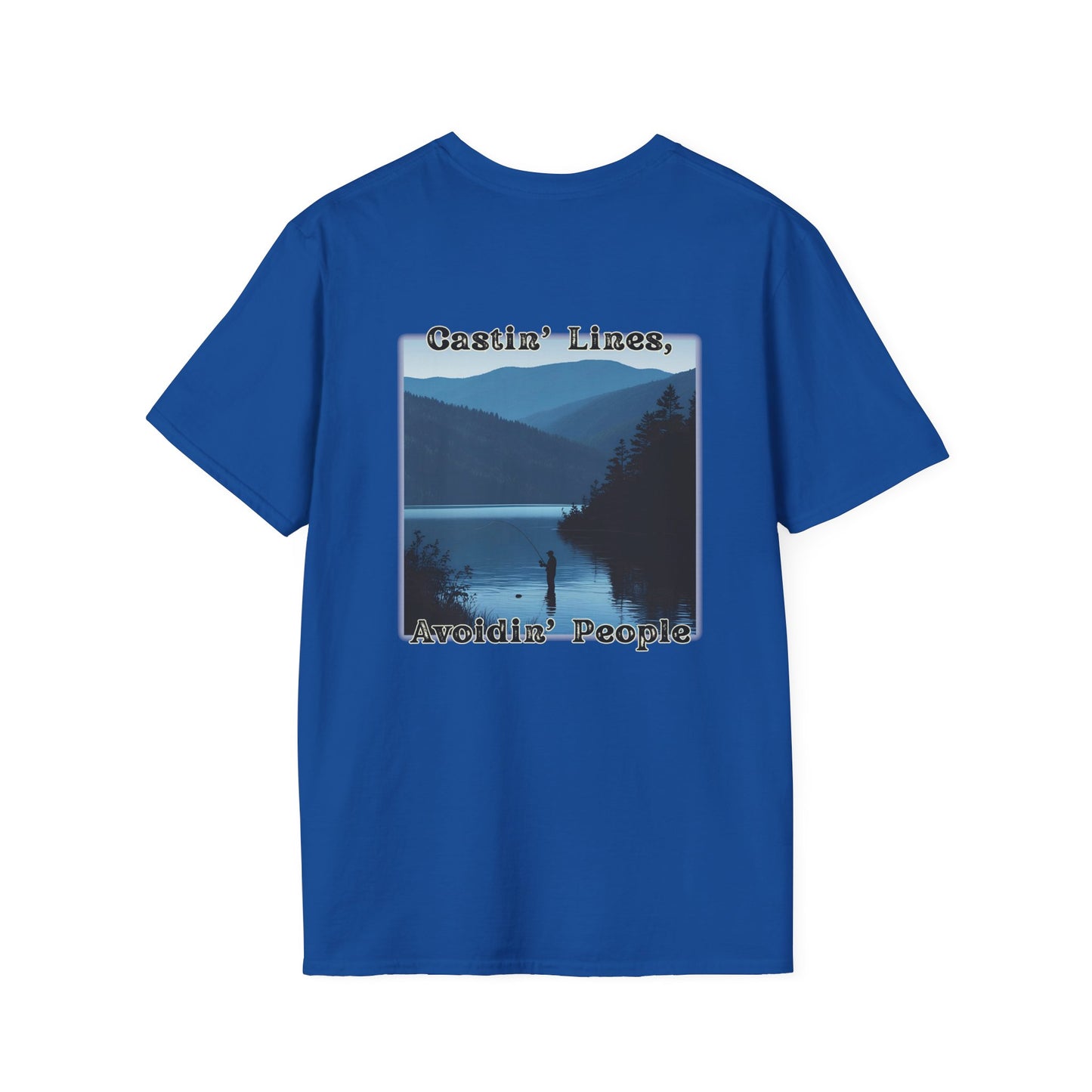 Castin’ Lines, Avoidin’ People | Mountain Fishing Tee