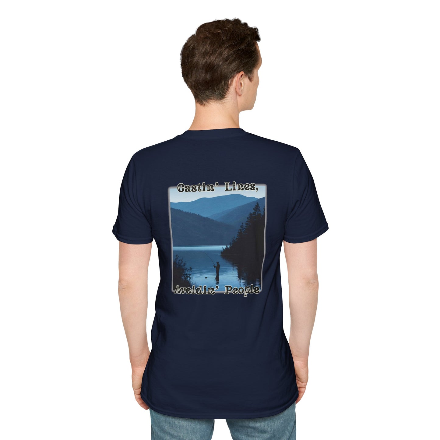 Castin’ Lines, Avoidin’ People | Mountain Fishing Tee