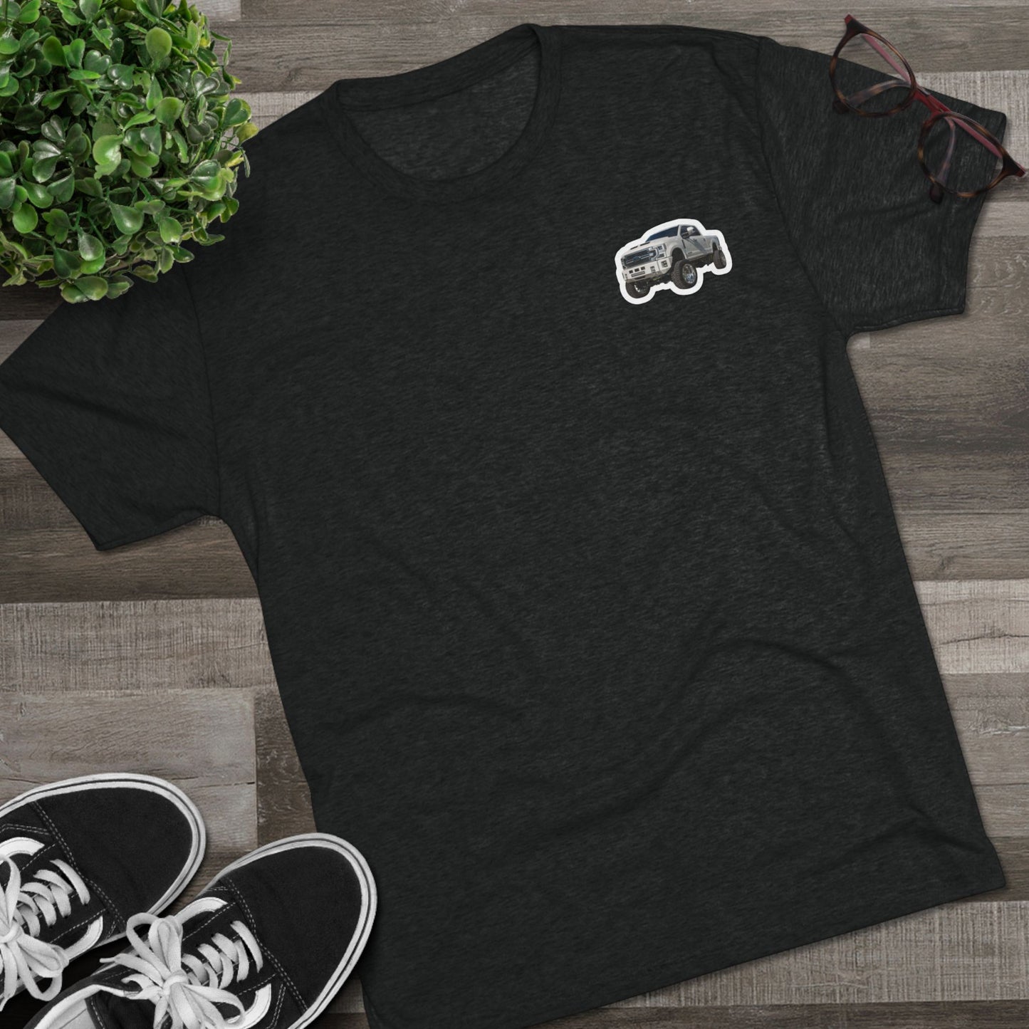 Fueled by horsepower and held together with duct tape. This tee’s for the diesel dreamers who get it done—loud, dirty, and full throttle. Built tough, just like you.