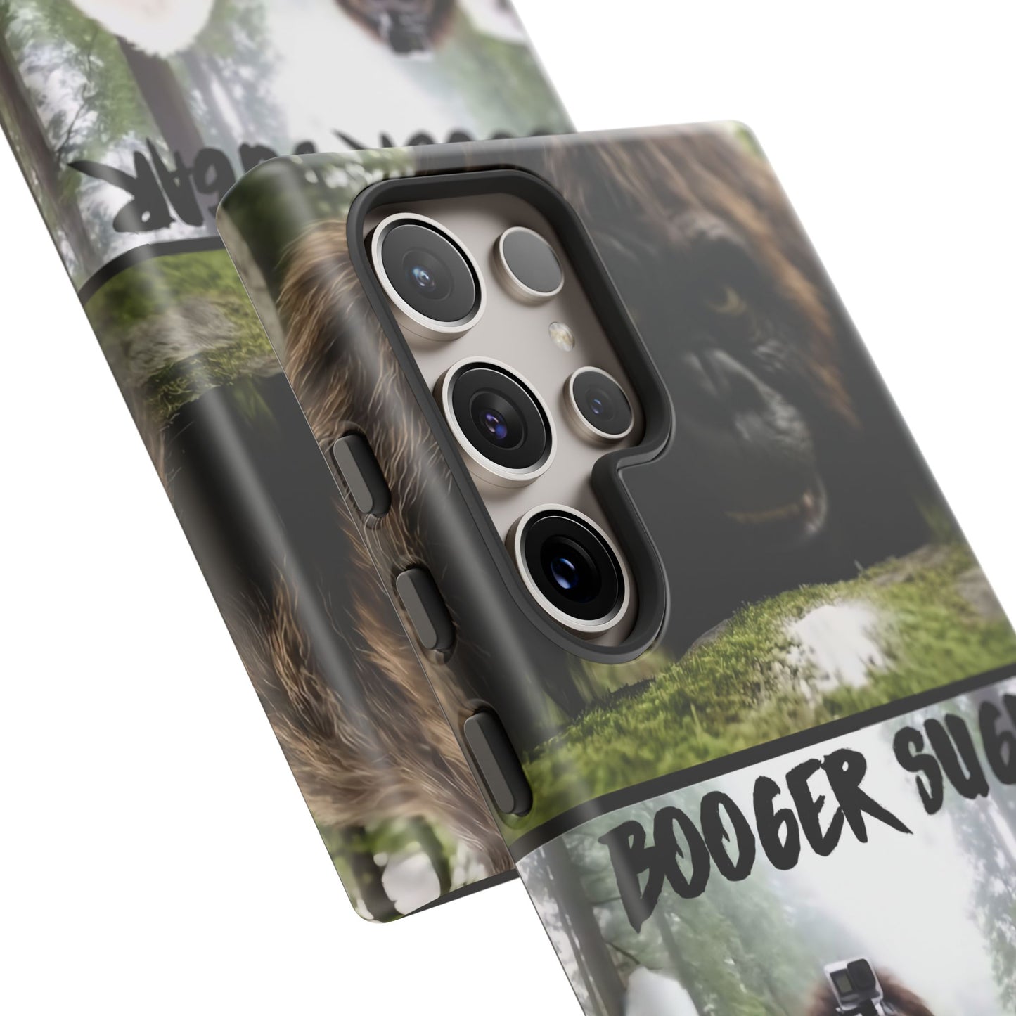 Protect your phone with pure cryptid chaos. Bigfoot and Yeti talkin’ booger sugar in full feral fashion. Weird? Yes. Iconic? Absolutely. 🦶❄️💨 #StayMythical