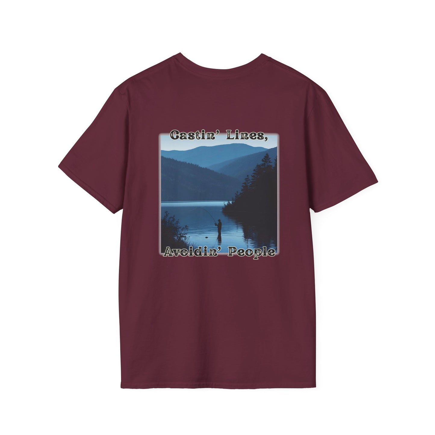 Castin’ Lines, Avoidin’ People | Mountain Fishing Tee