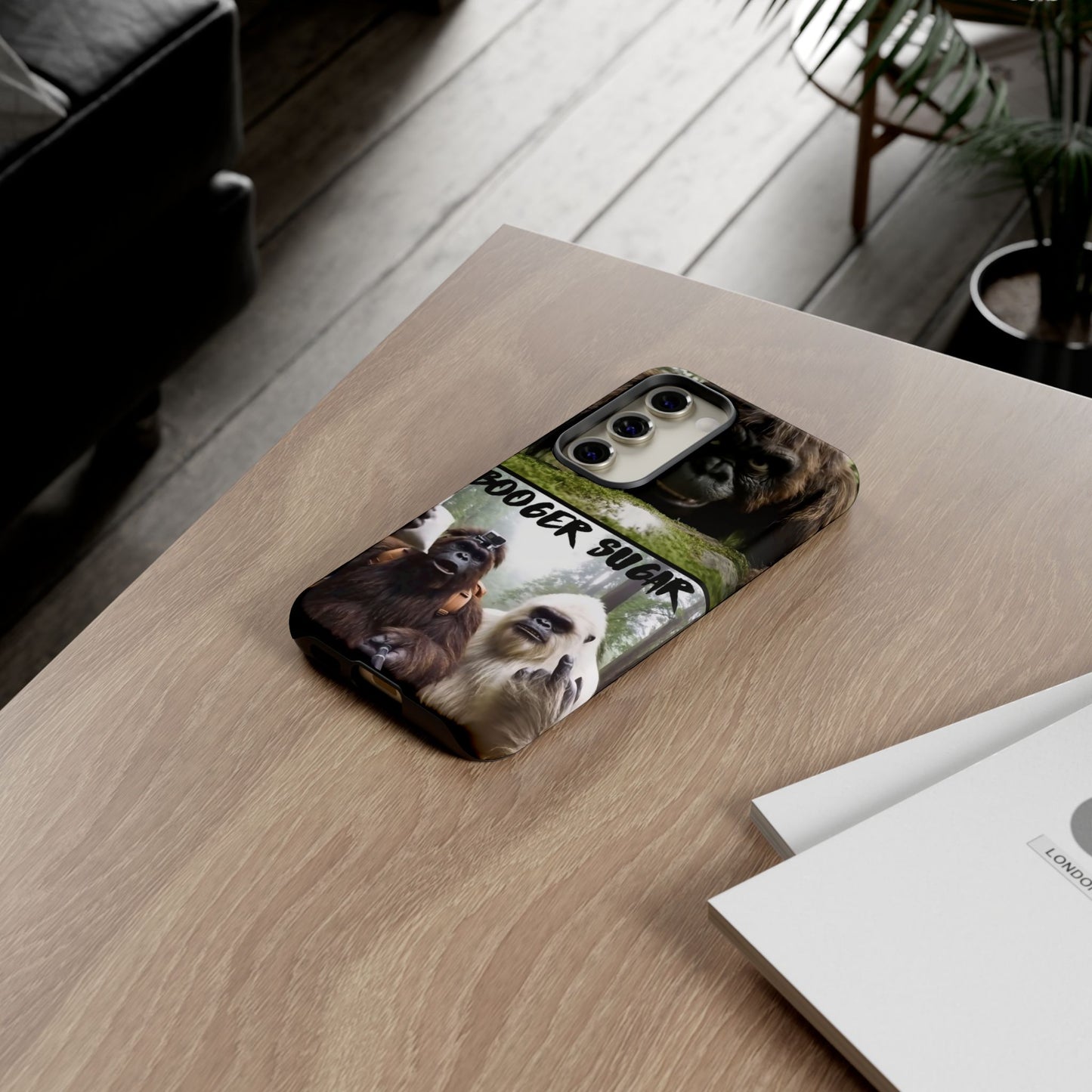 Protect your phone with pure cryptid chaos. Bigfoot and Yeti talkin’ booger sugar in full feral fashion. Weird? Yes. Iconic? Absolutely. 🦶❄️💨 #StayMythical