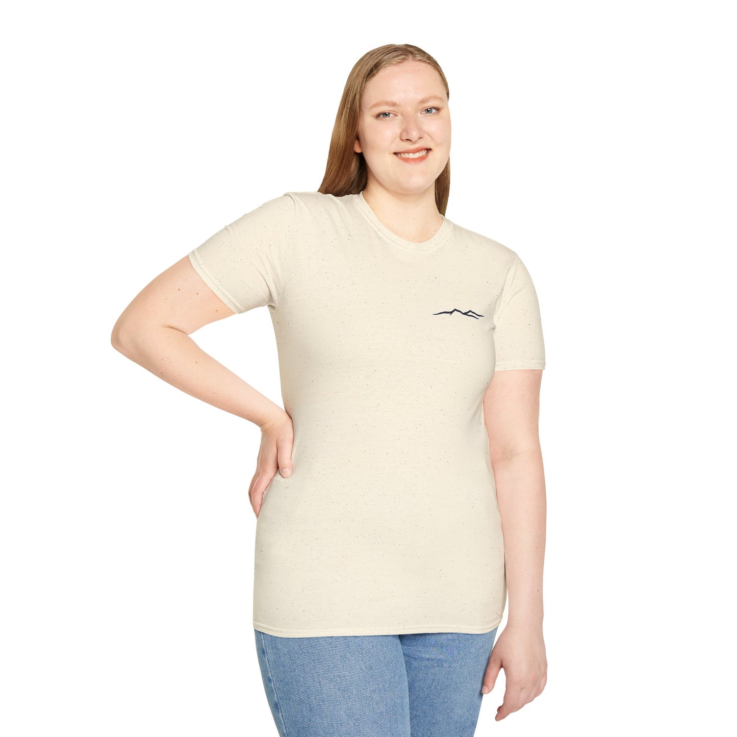 Blue Ridge Waterfall Poster Tee | Country Mountain Escape Shirt