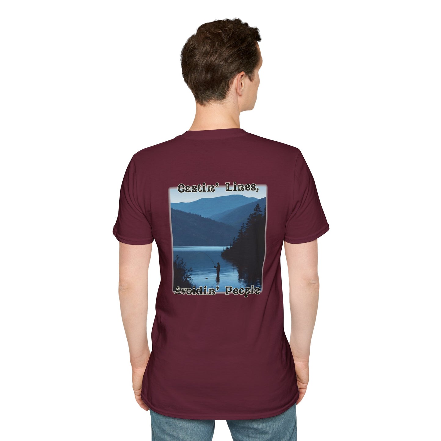 Castin’ Lines, Avoidin’ People | Mountain Fishing Tee