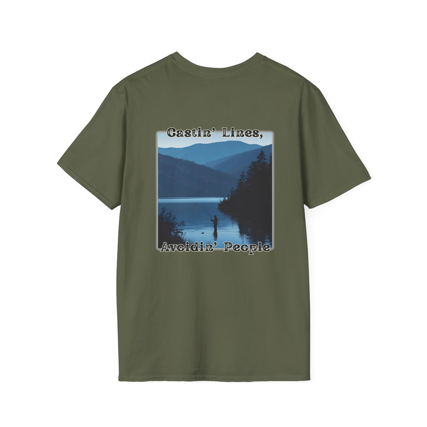 Castin’ Lines, Avoidin’ People | Mountain Fishing Tee