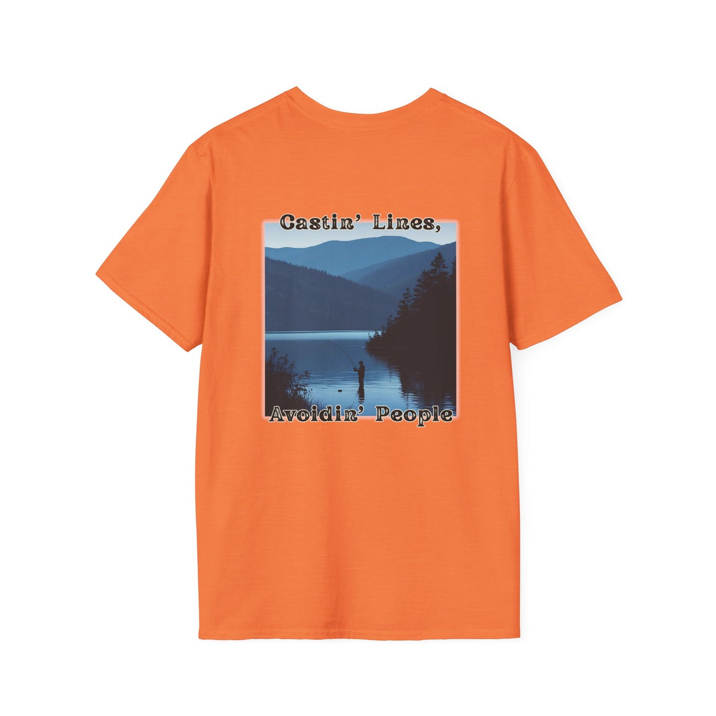 Castin’ Lines, Avoidin’ People | Mountain Fishing Tee