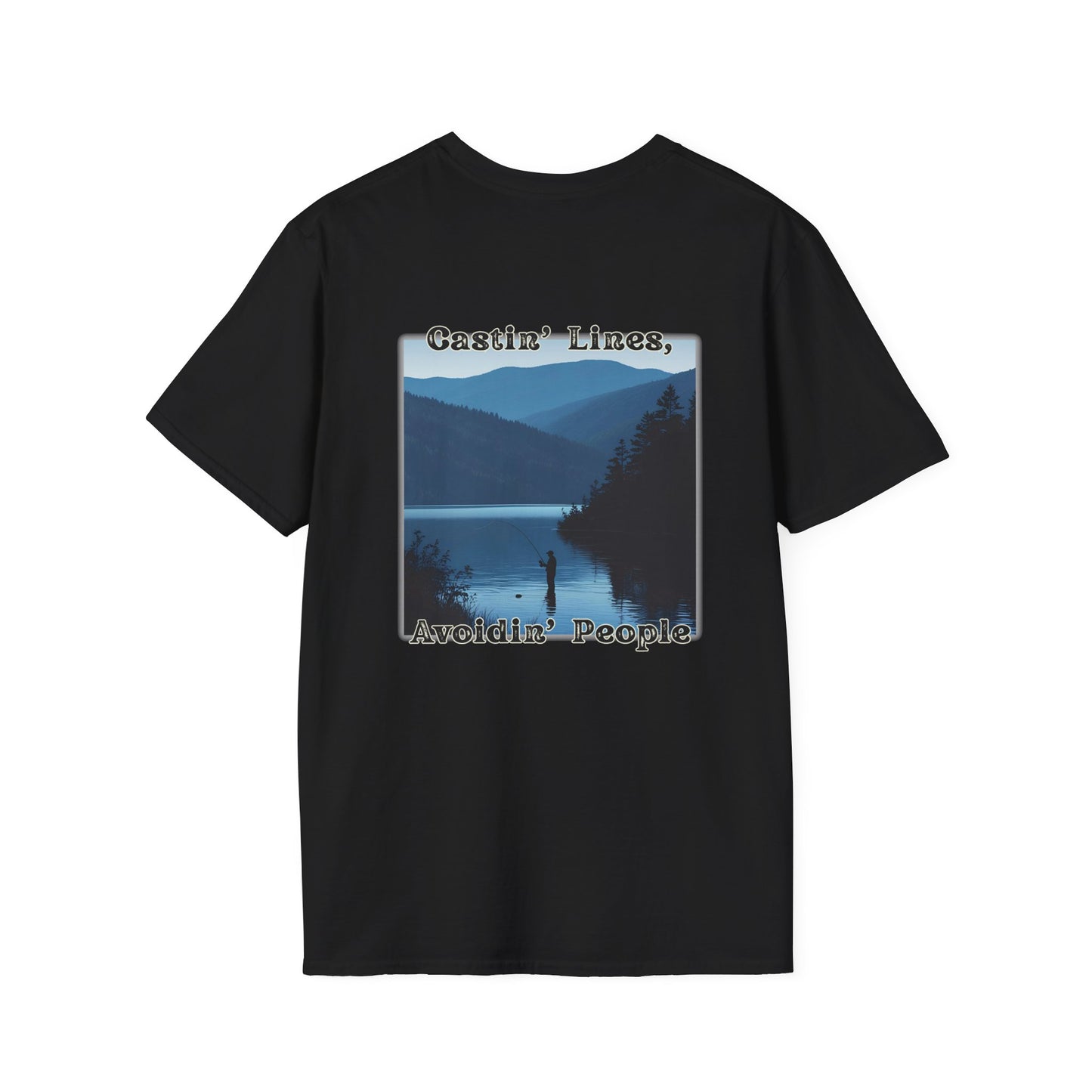 Castin’ Lines, Avoidin’ People | Mountain Fishing Tee