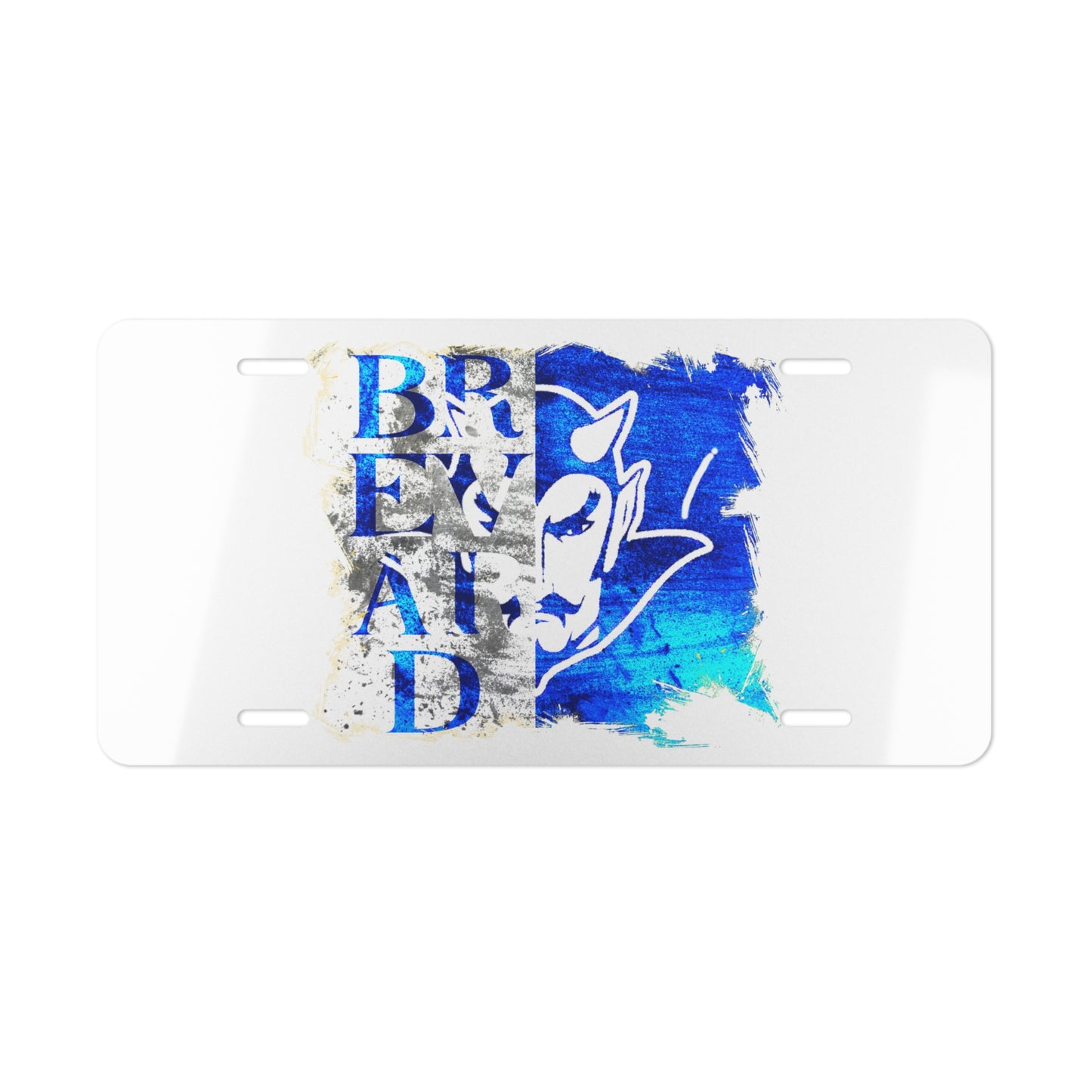 Drive Devil Strong | Brevard Blue Devils Vanity Plate