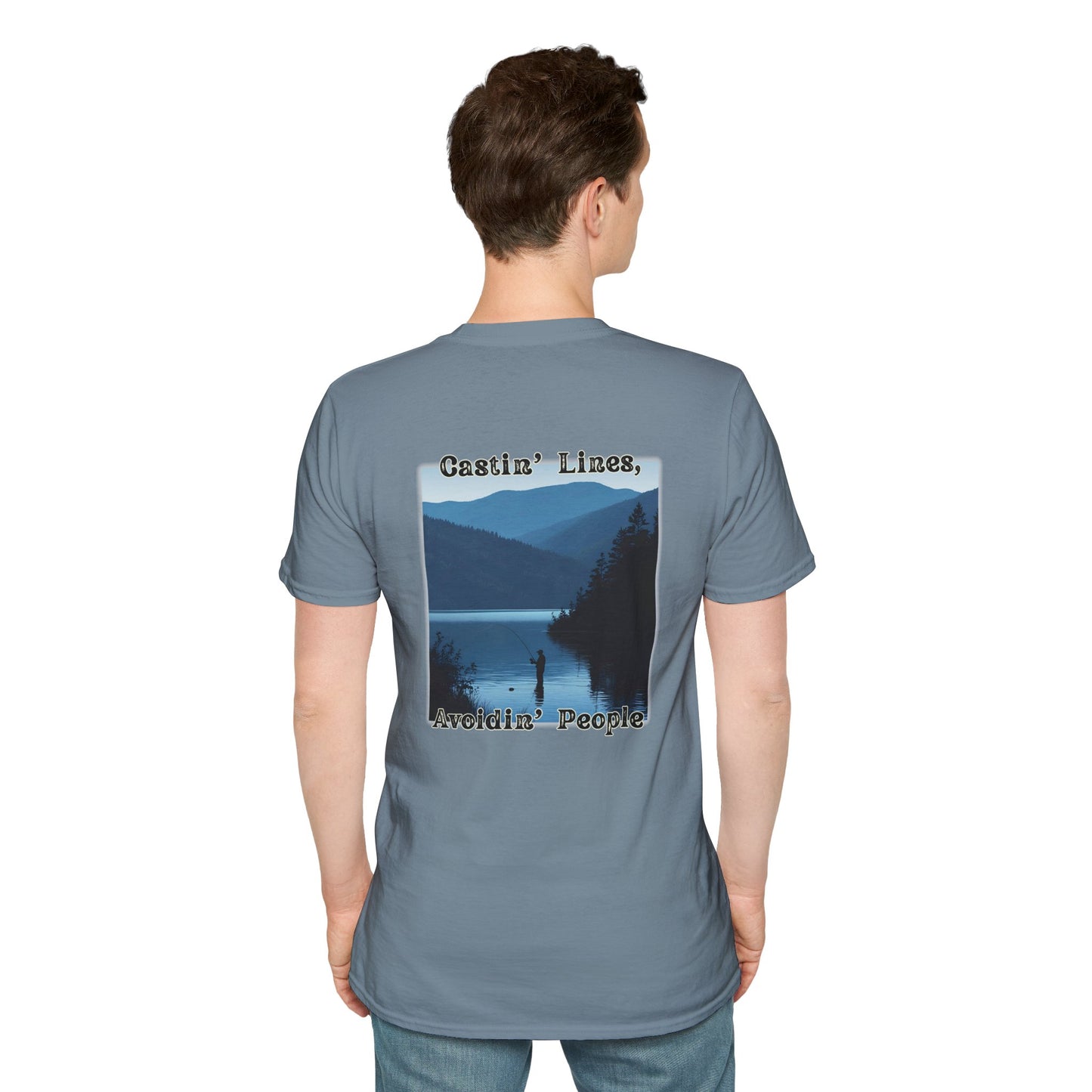 Castin’ Lines, Avoidin’ People | Mountain Fishing Tee