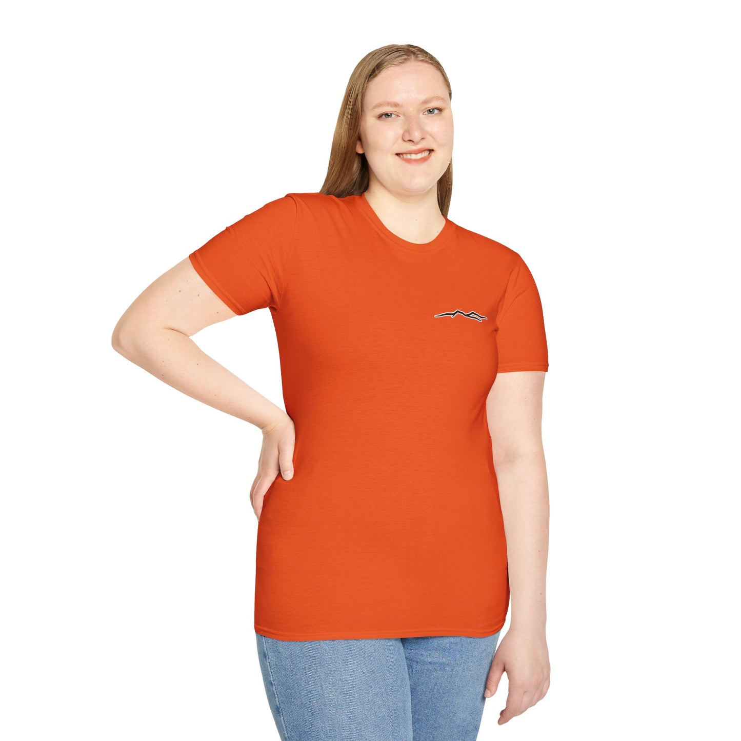 Blue Ridge Waterfall Poster Tee | Country Mountain Escape Shirt