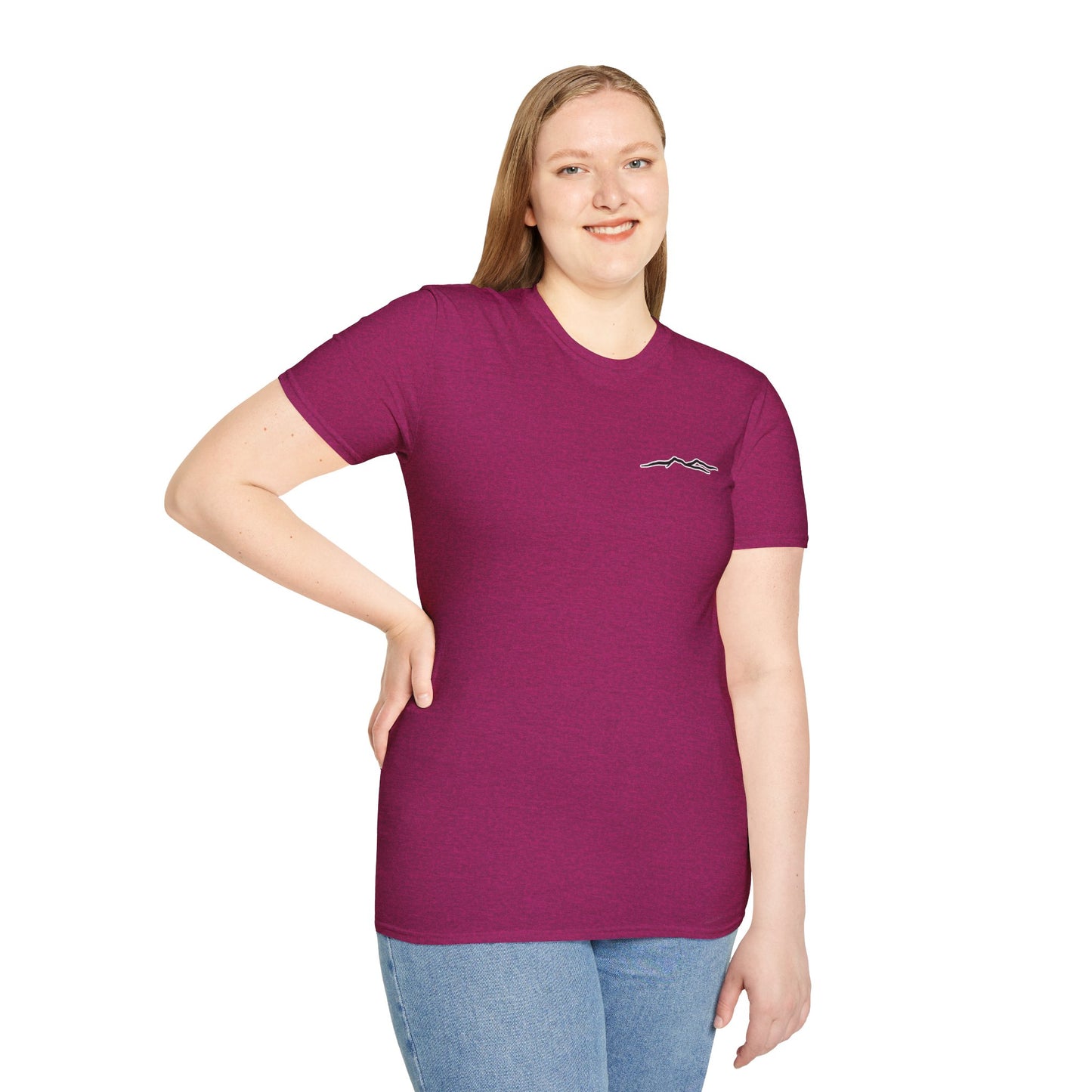 Blue Ridge Waterfall Poster Tee | Country Mountain Escape Shirt
