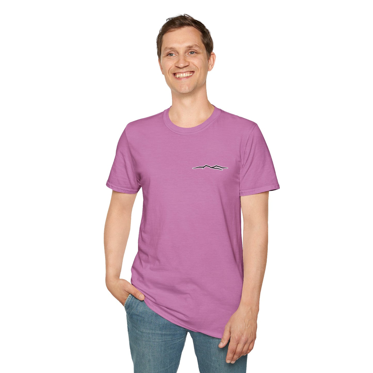 Blue Ridge Waterfall Poster Tee | Country Mountain Escape Shirt
