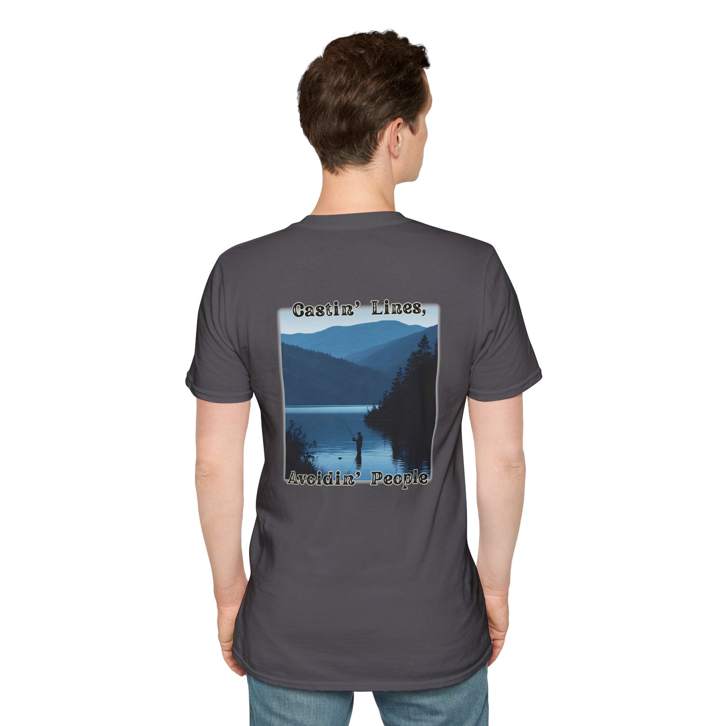 Castin’ Lines, Avoidin’ People | Mountain Fishing Tee