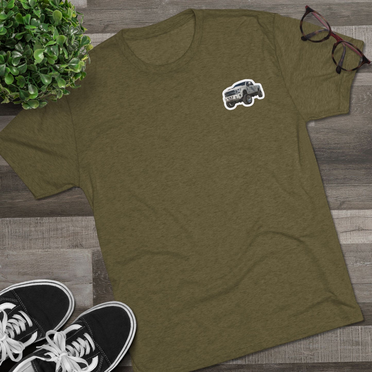 Fueled by horsepower and held together with duct tape. This tee’s for the diesel dreamers who get it done—loud, dirty, and full throttle. Built tough, just like you.