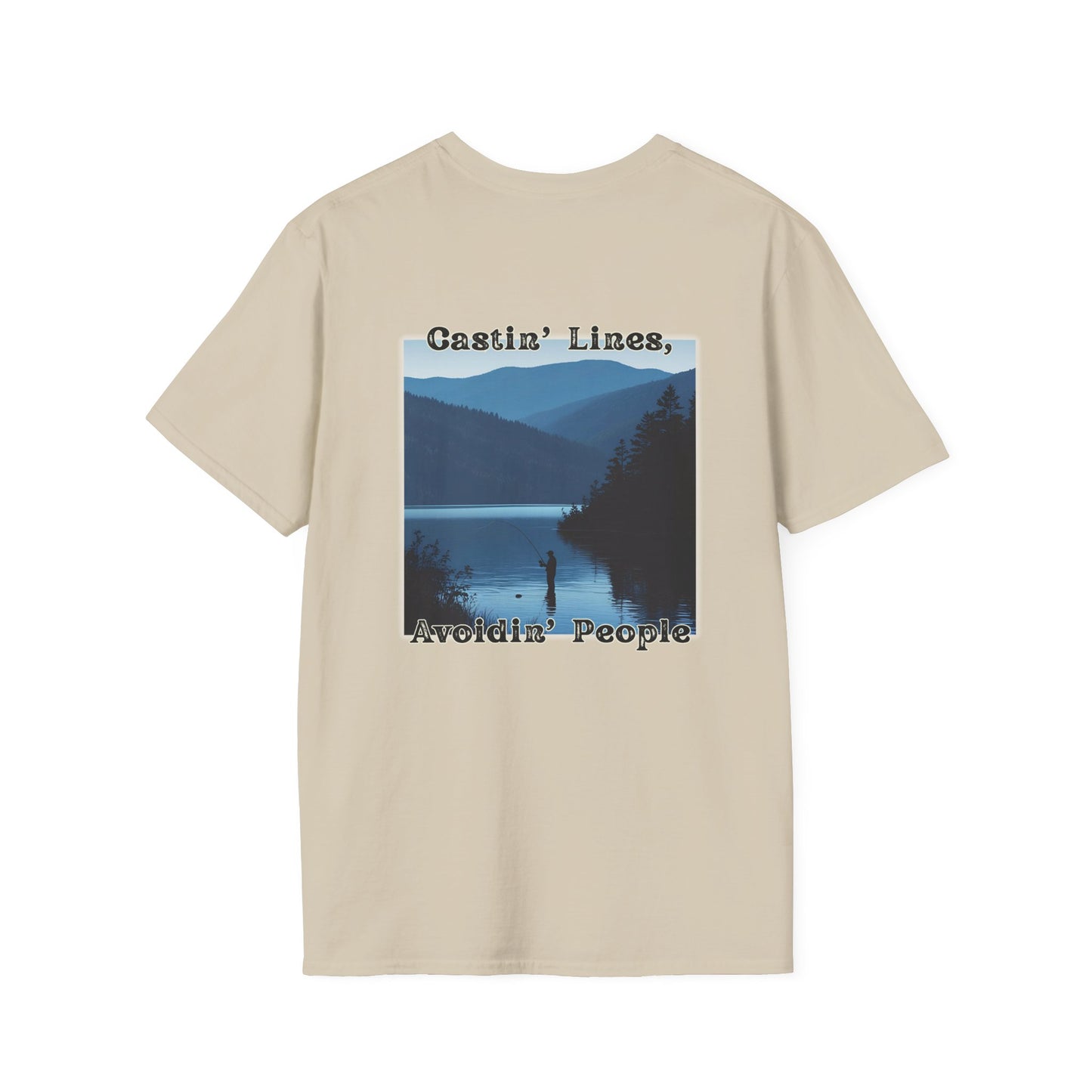Castin’ Lines, Avoidin’ People | Mountain Fishing Tee