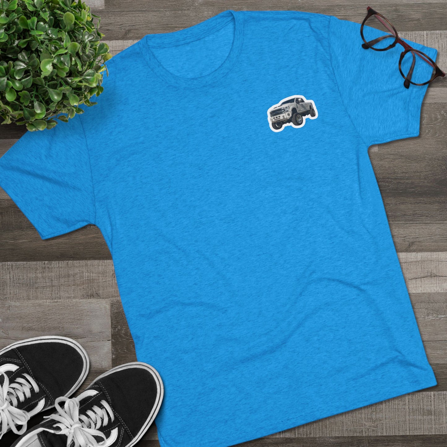 Fueled by horsepower and held together with duct tape. This tee’s for the diesel dreamers who get it done—loud, dirty, and full throttle. Built tough, just like you.
