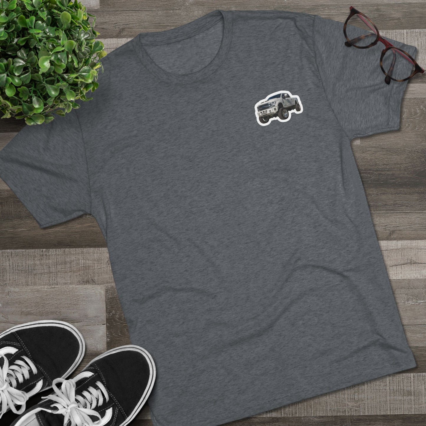 Fueled by horsepower and held together with duct tape. This tee’s for the diesel dreamers who get it done—loud, dirty, and full throttle. Built tough, just like you.