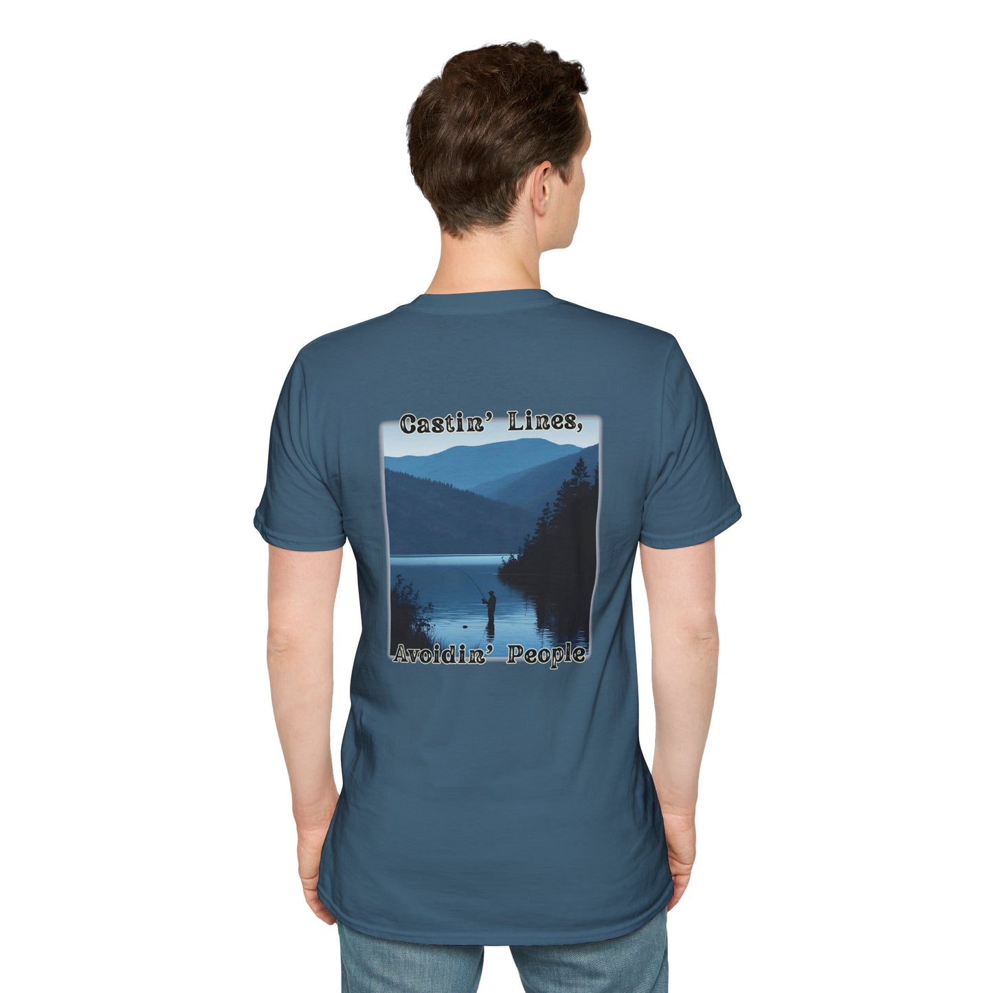 Castin’ Lines, Avoidin’ People | Mountain Fishing Tee