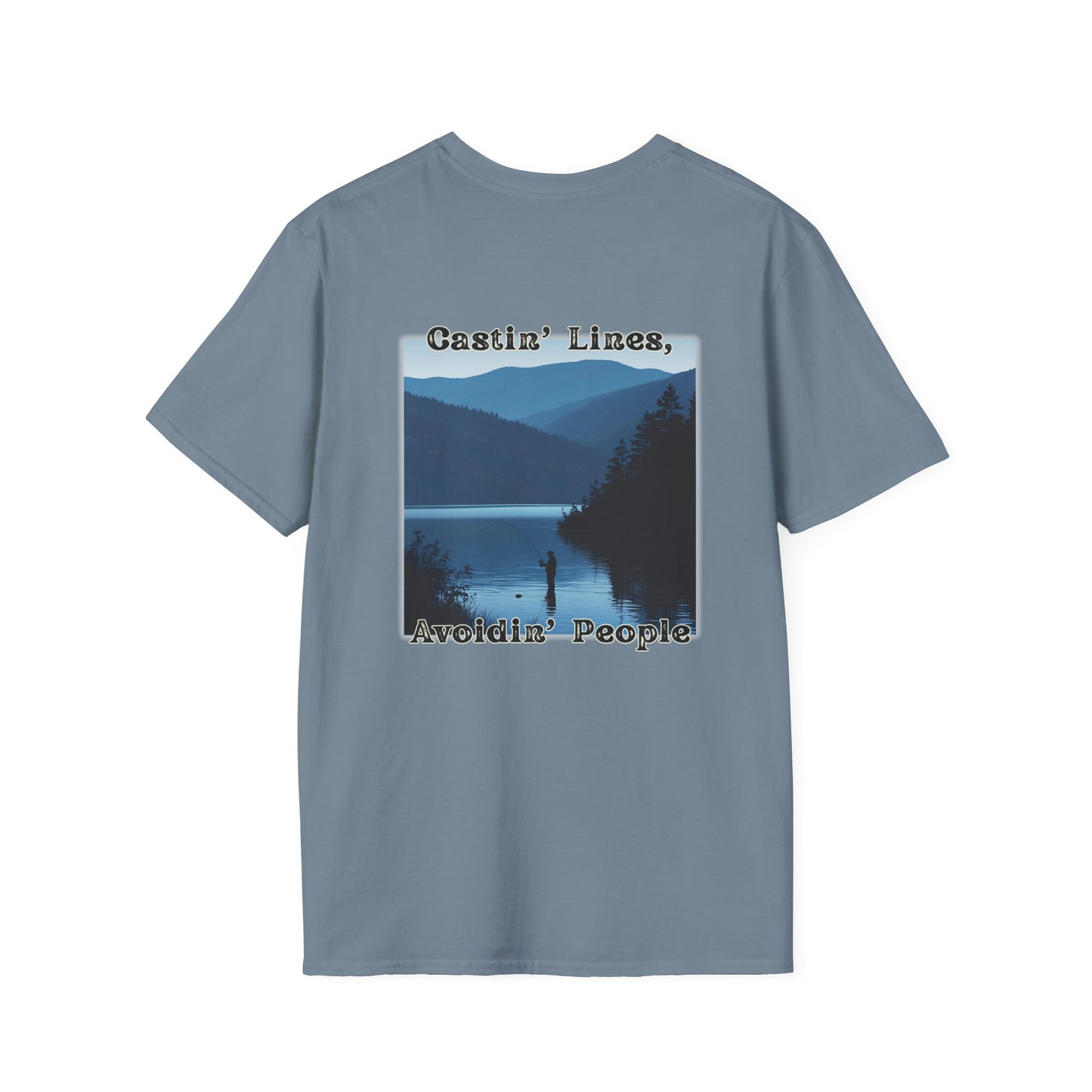 Castin’ Lines, Avoidin’ People | Mountain Fishing Tee