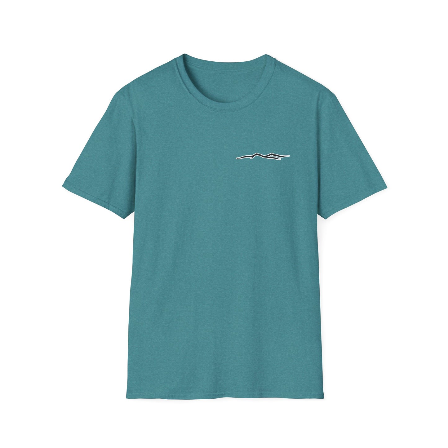 Blue Ridge Waterfall Poster Tee | Country Mountain Escape Shirt