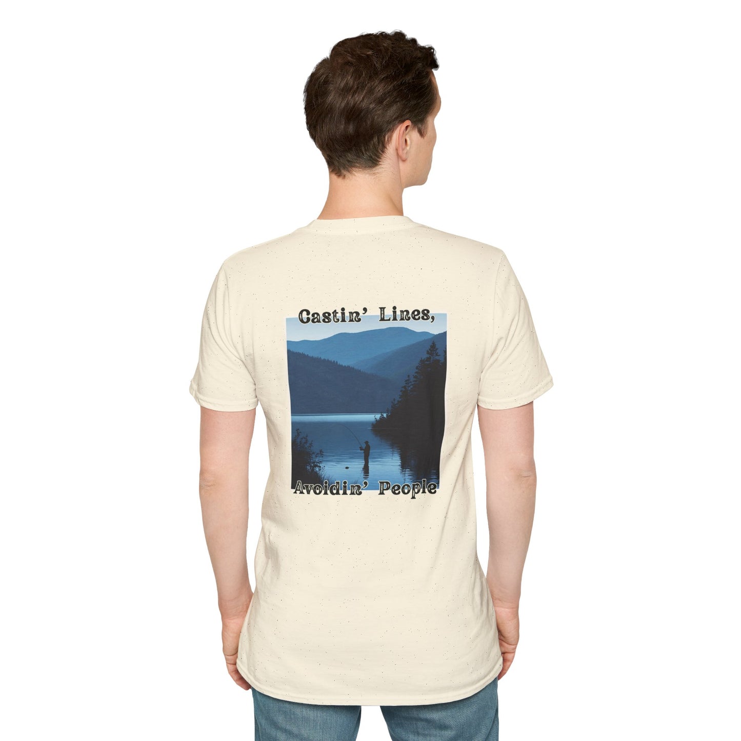 Castin’ Lines, Avoidin’ People | Mountain Fishing Tee