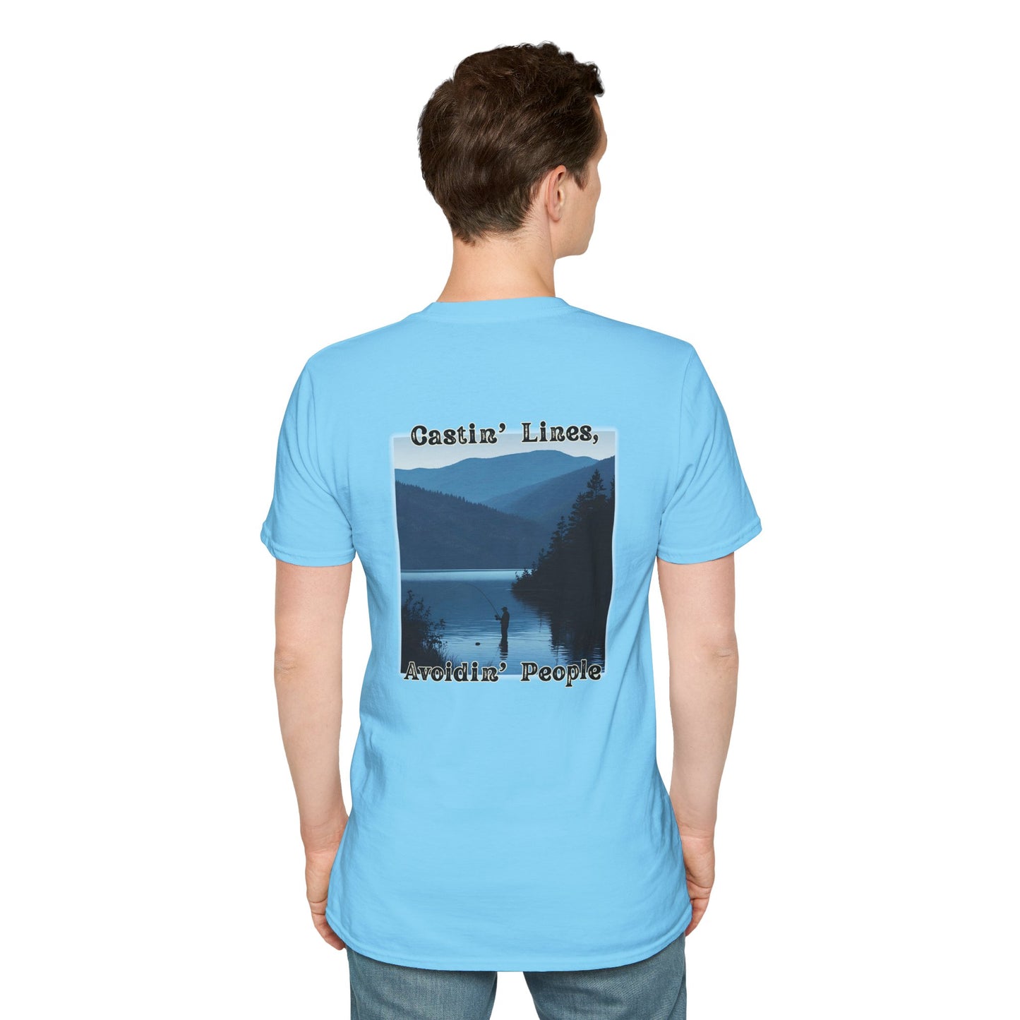 Castin’ Lines, Avoidin’ People | Mountain Fishing Tee