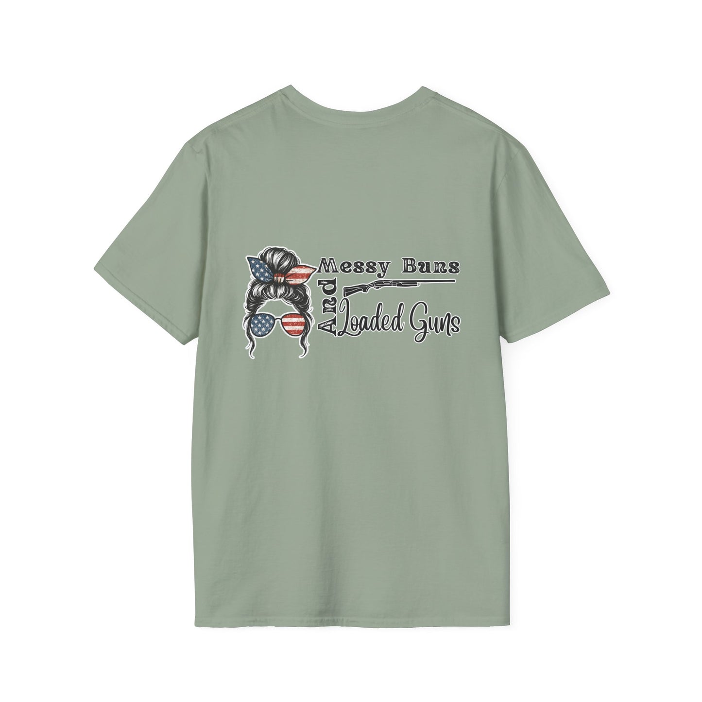 Messy bun high. Flag flyin’. Triggered by stupidity. This tee is for the fierce, the free, and the fed up. USA shades on. Sass level: locked and loaded. 🇺🇸