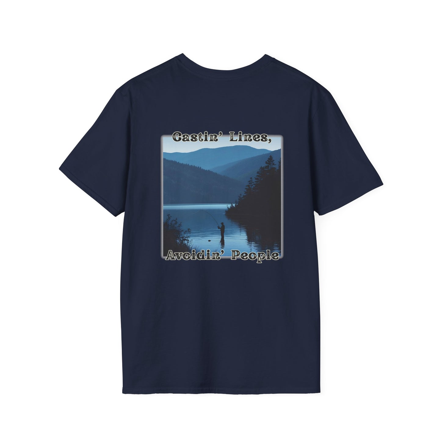 Castin’ Lines, Avoidin’ People | Mountain Fishing Tee