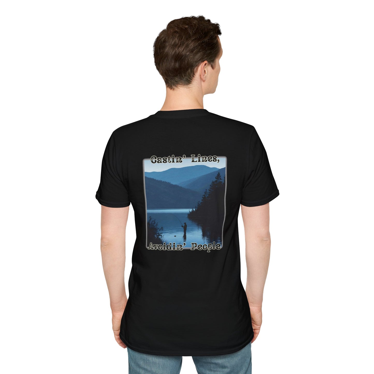 Castin’ Lines, Avoidin’ People | Mountain Fishing Tee