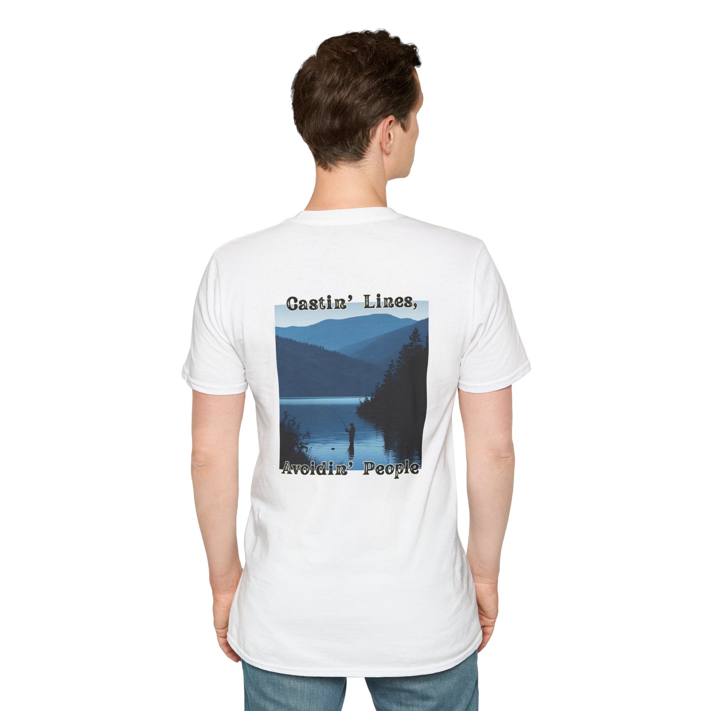 Castin’ Lines, Avoidin’ People | Mountain Fishing Tee