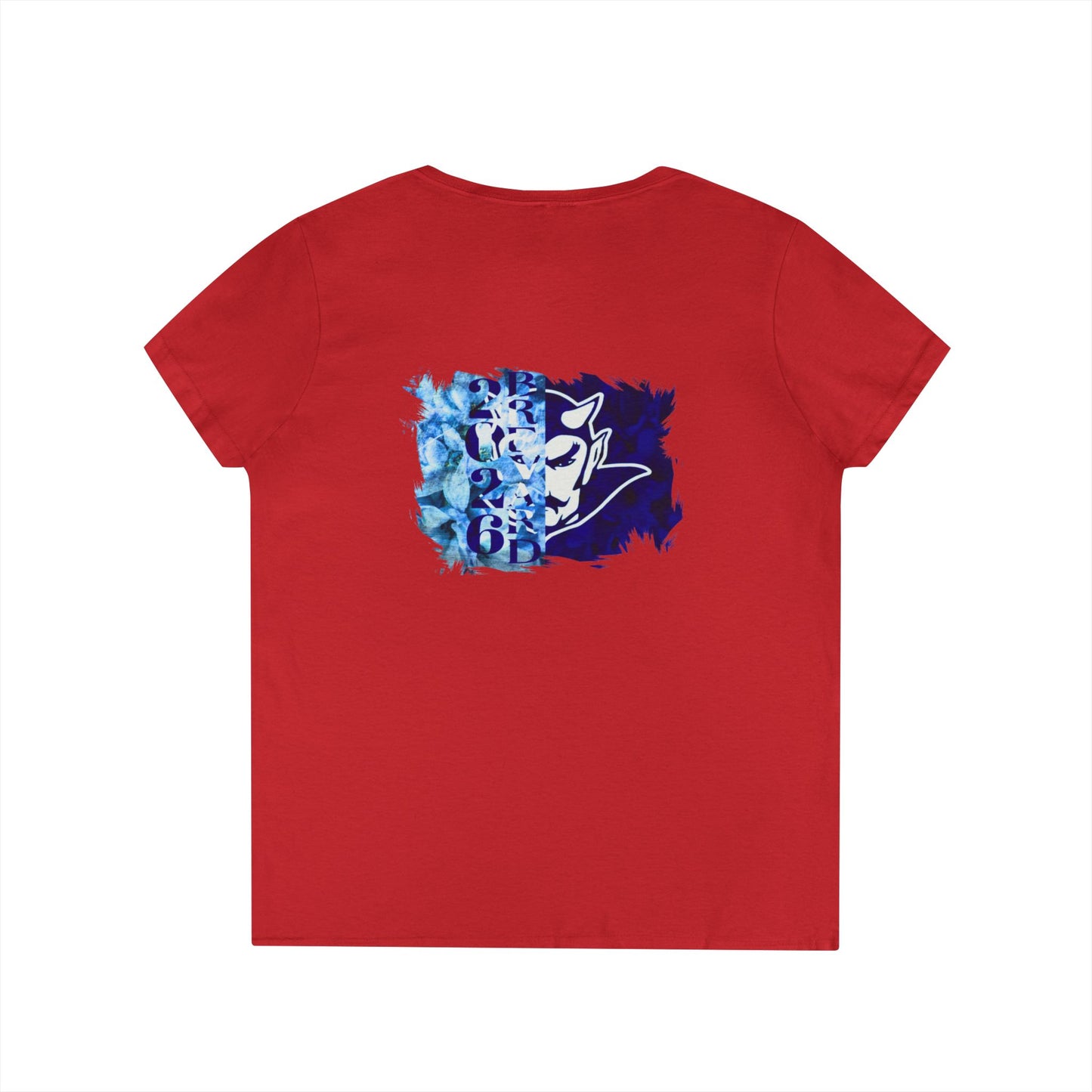Floral & Fierce | Brevard Blue Devils 2026 Ladies Tee