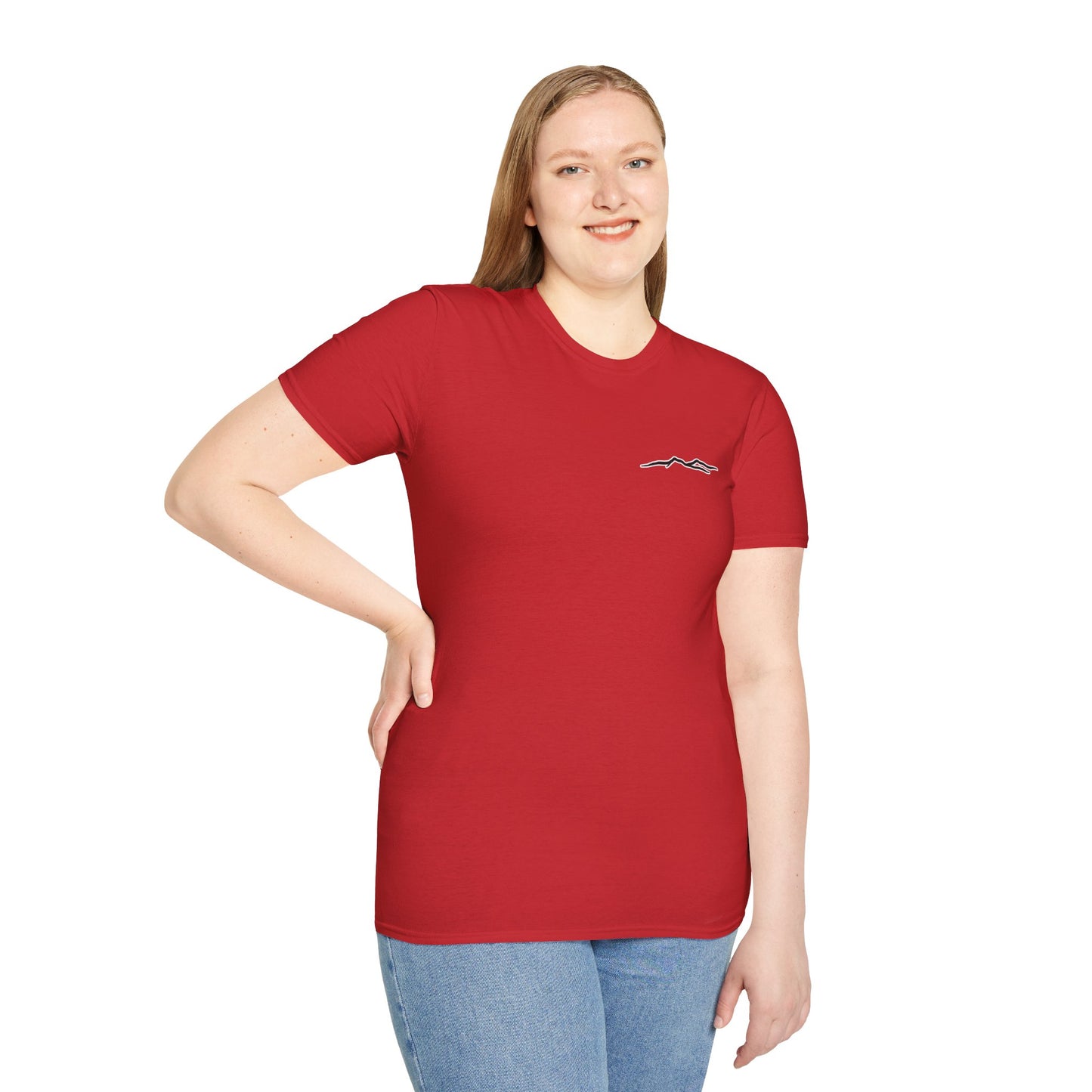 Blue Ridge Waterfall Poster Tee | Country Mountain Escape Shirt