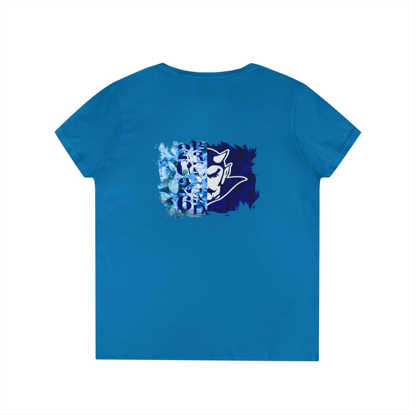 Floral & Fierce | Brevard Blue Devils 2026 Ladies Tee