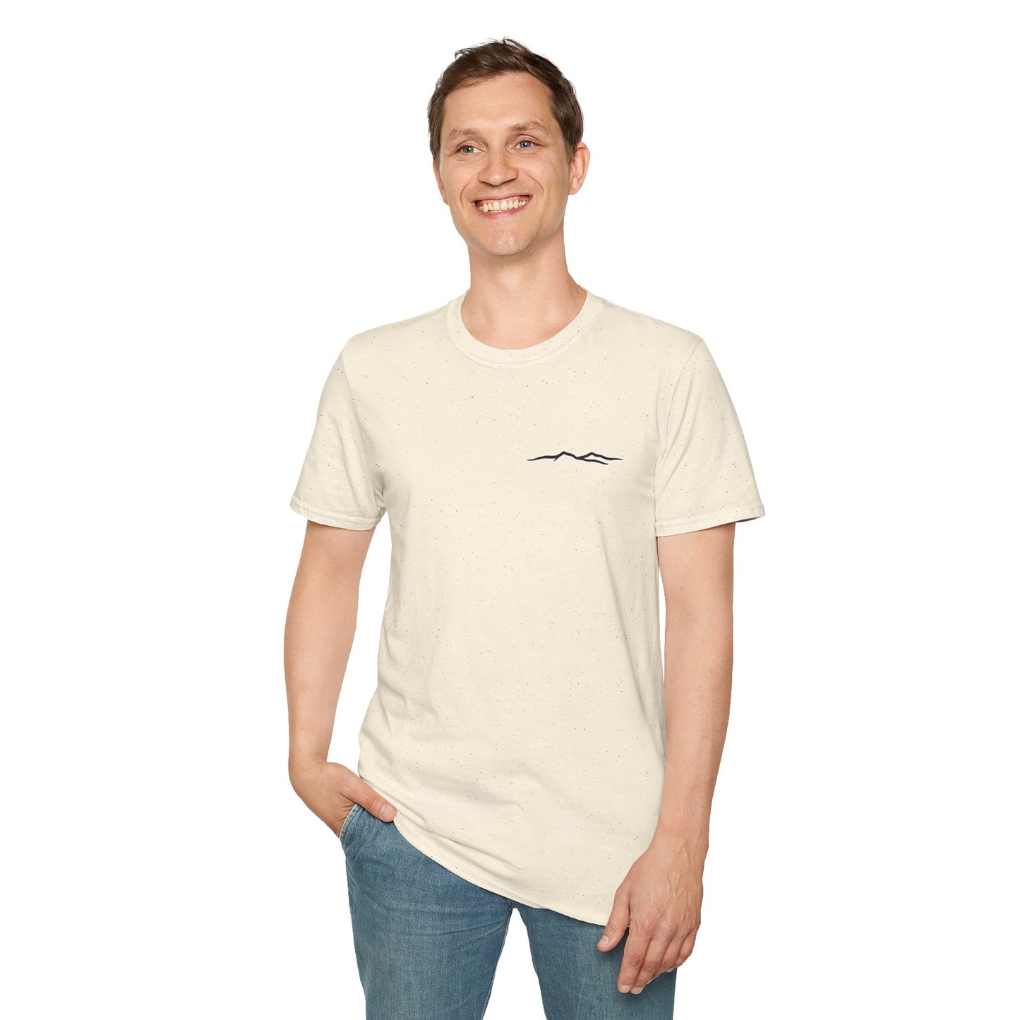 Blue Ridge Waterfall Poster Tee | Country Mountain Escape Shirt