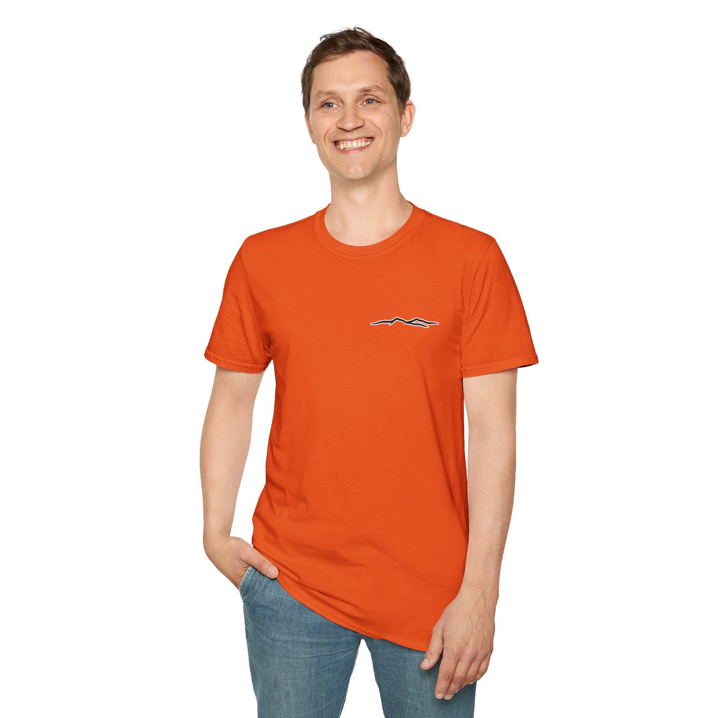 Blue Ridge Waterfall Poster Tee | Country Mountain Escape Shirt