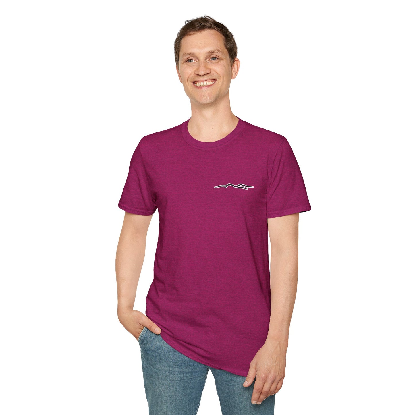 Blue Ridge Waterfall Poster Tee | Country Mountain Escape Shirt