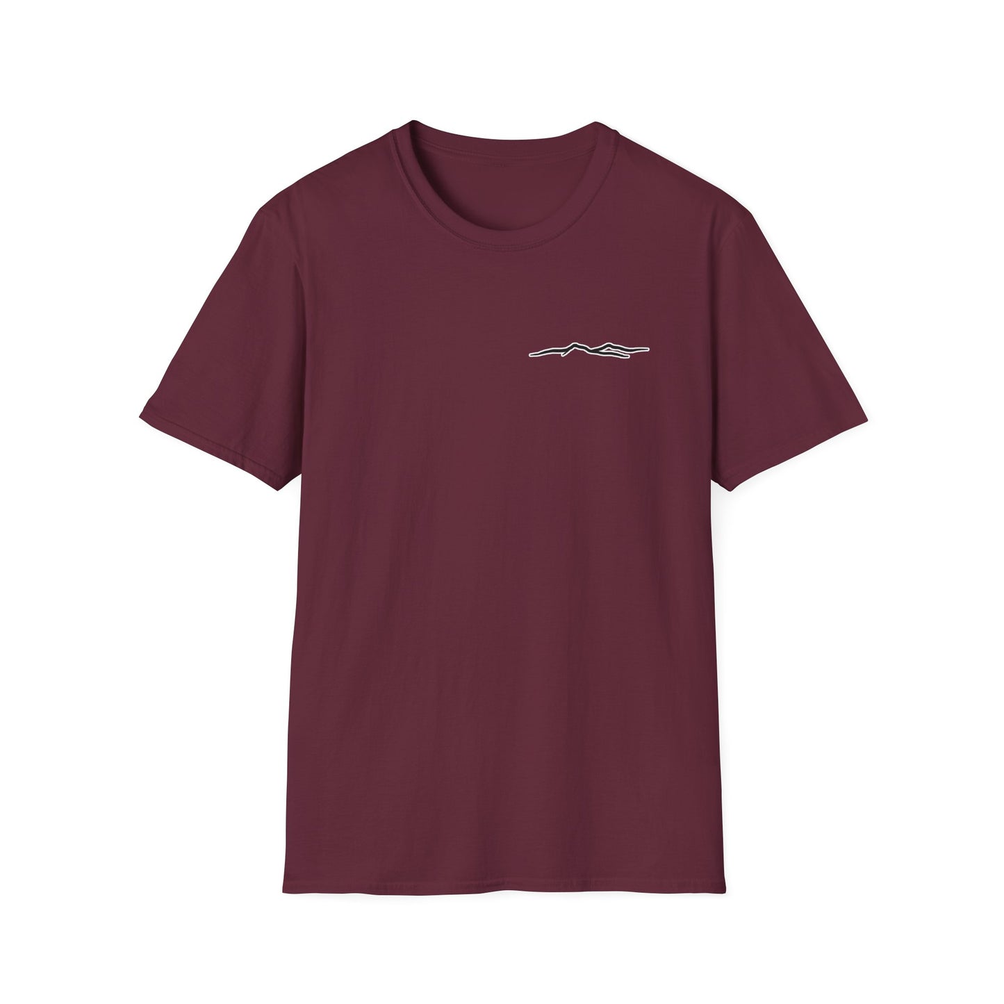 Blue Ridge Waterfall Poster Tee | Country Mountain Escape Shirt