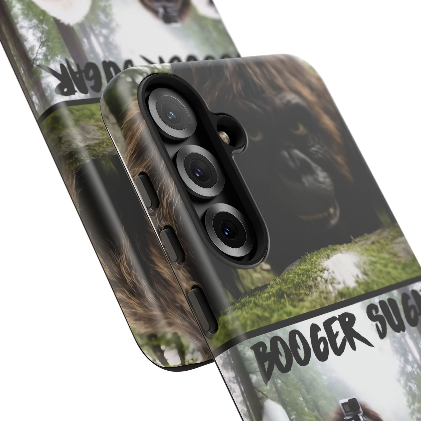 Protect your phone with pure cryptid chaos. Bigfoot and Yeti talkin’ booger sugar in full feral fashion. Weird? Yes. Iconic? Absolutely. 🦶❄️💨 #StayMythical