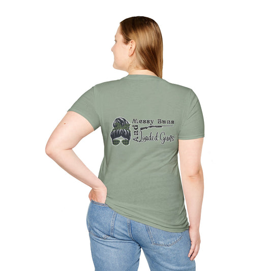 Messy bun up, safety off. This sassy southern tee brings big attitude and country girl vibes for the bold, the beautiful, and the slightly unhinged. Limited drop. Grab yours.