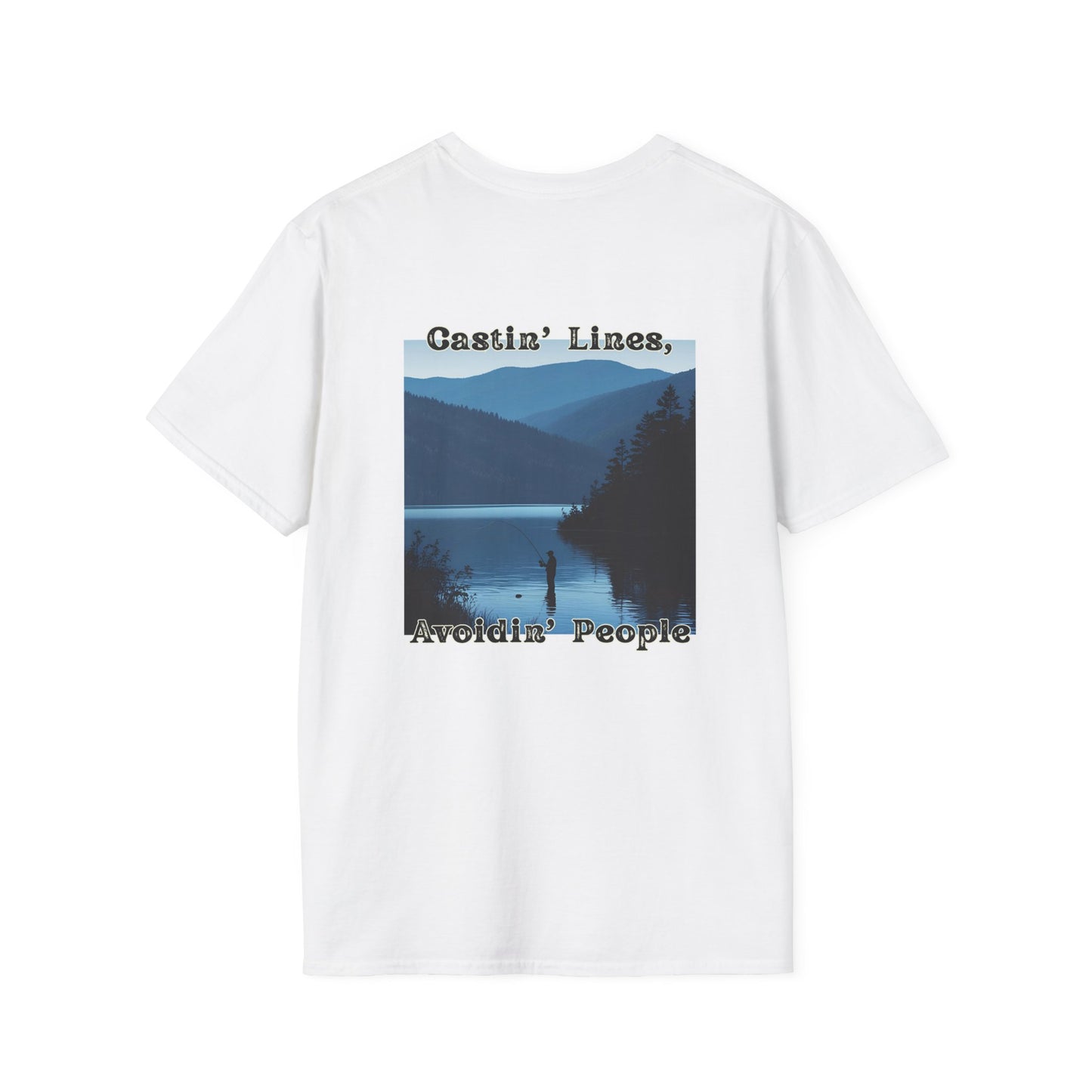 Castin’ Lines, Avoidin’ People | Mountain Fishing Tee