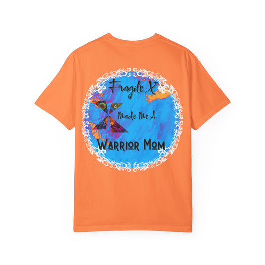 Fragile X made me strong, loud, and fearless. This tee honors warrior moms raising Fragile X fighters with love and grit. Wear it proud, because strength looks like this.