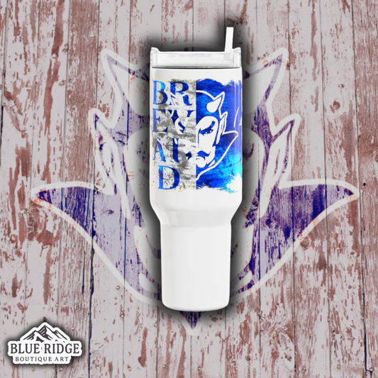Sip Fierce | 40oz Brevard Blue Devils Tumbler