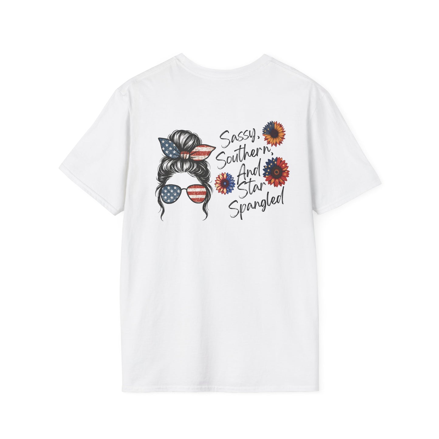 Bold, proud, and full of Southern sass. This “Sassy, Southern, and Star Spangled” tee is perfect for fireworks, front porches, and raising a little patriotic hell.