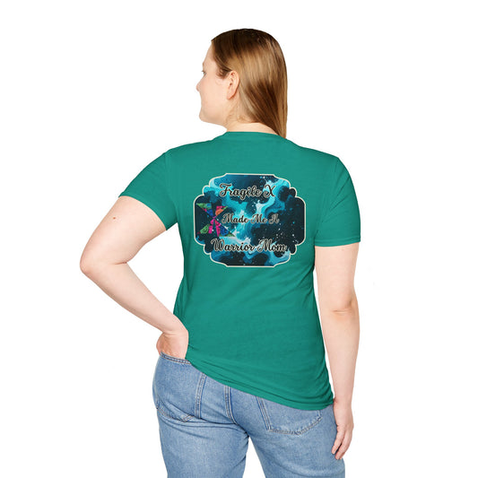 Fragile X made you stronger, louder, and full of unstoppable love. This shirt is for the moms who fight hard, love harder, and never back down.