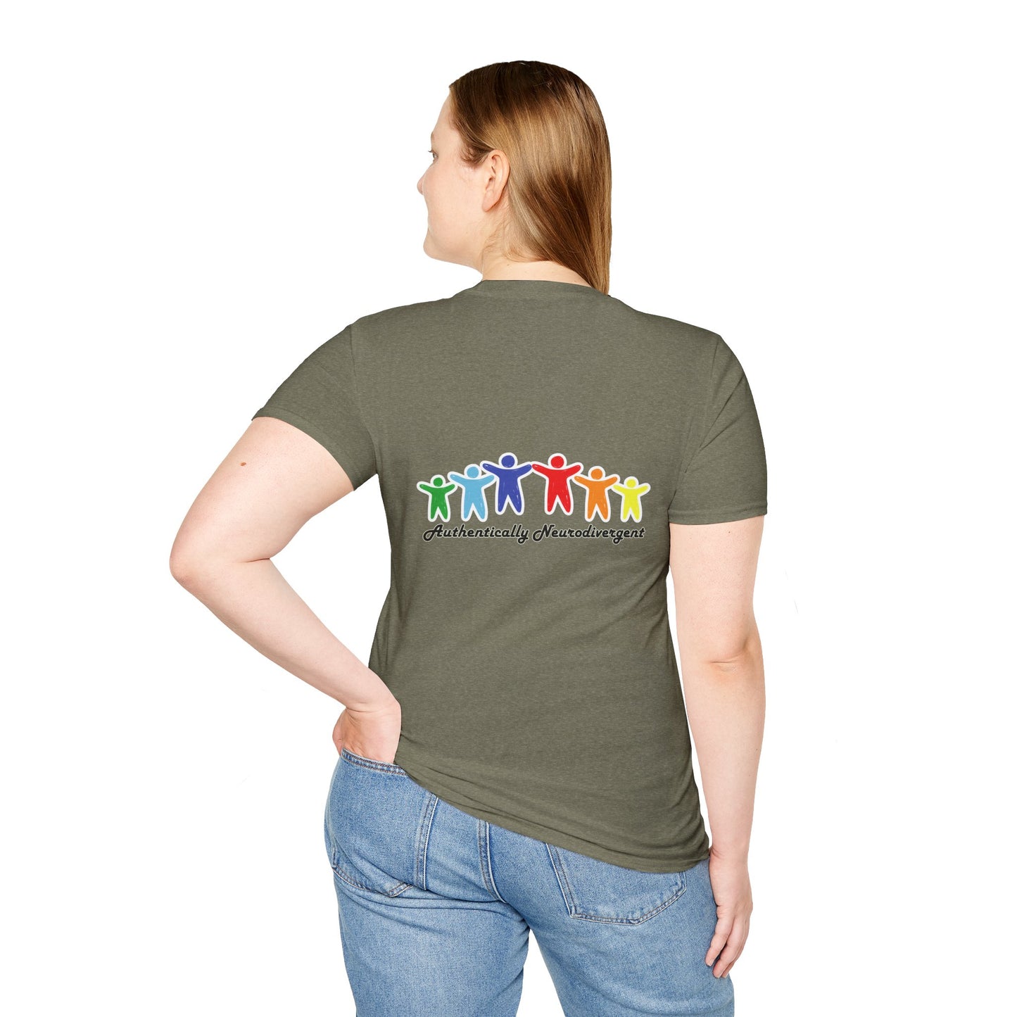 Authentically Neurodivergent | Inclusive Pride Tee