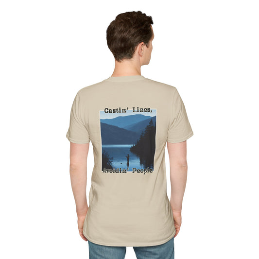 Castin’ Lines, Avoidin’ People | Mountain Fishing Tee