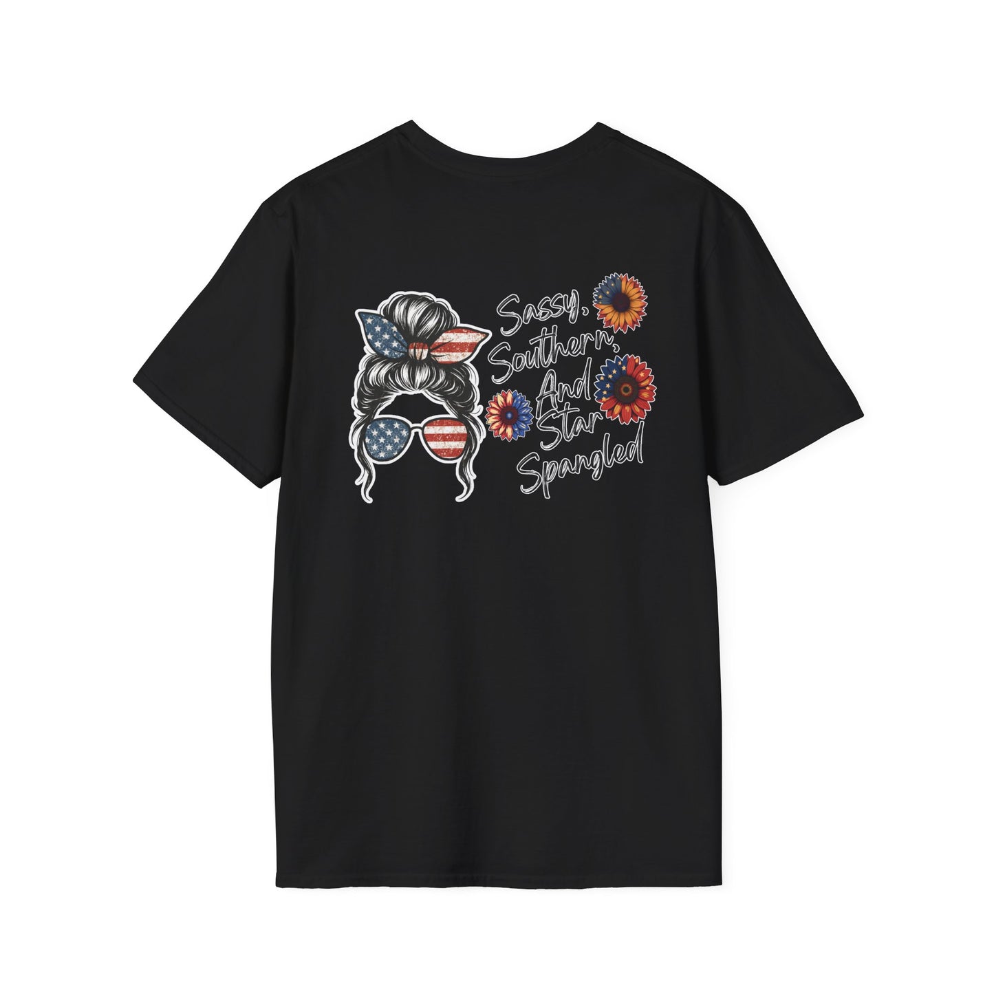 Bold, proud, and full of Southern sass. This “Sassy, Southern, and Star Spangled” tee is perfect for fireworks, front porches, and raising a little patriotic hell.